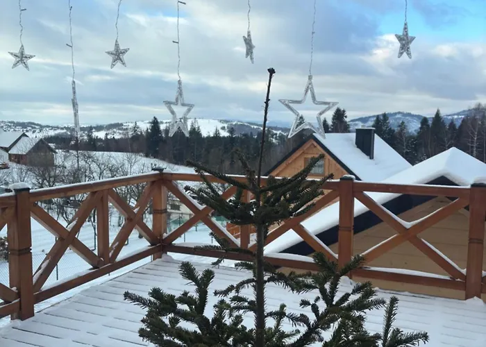 Casa de Férias Osada Na Skale Dom Z Prywatna Sauna I Kominkiem *