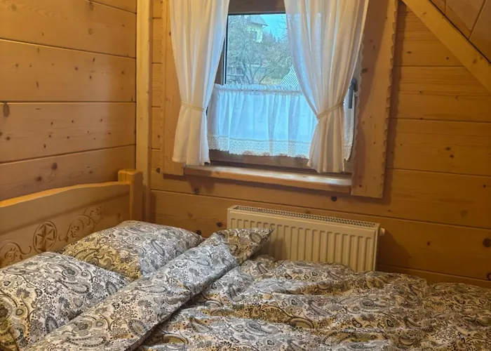 Osada Na Skale Dom Z Prywatna Sauna I Kominkiem Tatil Evi Istebna