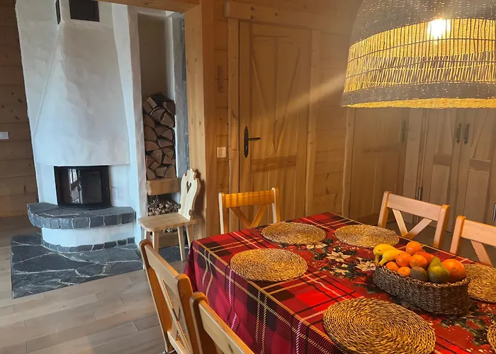 Osada Na Skale Dom Z Prywatna Sauna I Kominkiem Tatil Evi Istebna