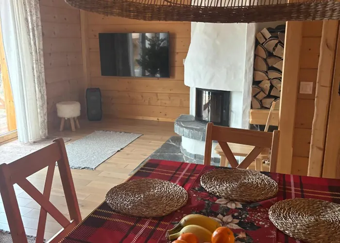 Osada Na Skale Dom Z Prywatna Sauna I Kominkiem Istebna